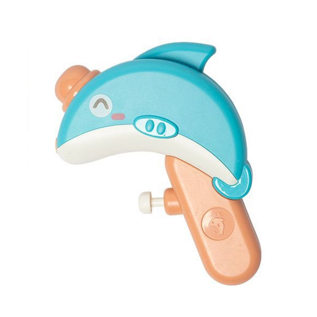 Trade Shop - Pistola Ad Acqua A Forma Di Delfino 32 Cm Piccola Giocattolo Estivo Per Bambini 6738060 -