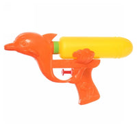 Trade Shop - Pistola Ad Acqua A Forma Di Delfino In Plastica Giocattolo Estivo Per Bambini 16cm 618556 -