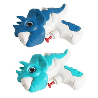 Trade Shop - Pistola Ad Acqua A Forma Di Dinosauro Plastica 10cm Gioco Divertente Per Bambini 618569 -