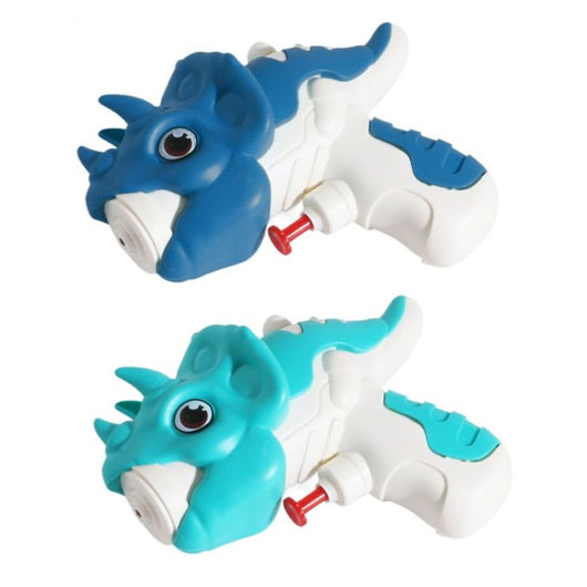Trade Shop - Pistola Ad Acqua A Forma Di Dinosauro Plastica 10cm Gioco Divertente Per Bambini 618569 -