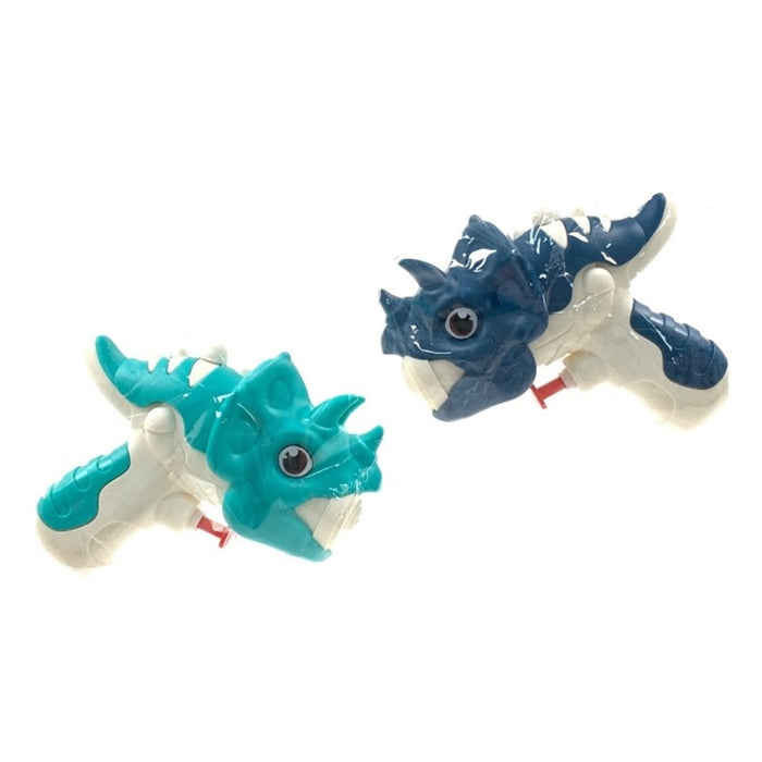 Trade Shop - Pistola Ad Acqua A Forma Di Dinosauro Plastica 10cm Gioco Divertente Per Bambini 618569 -