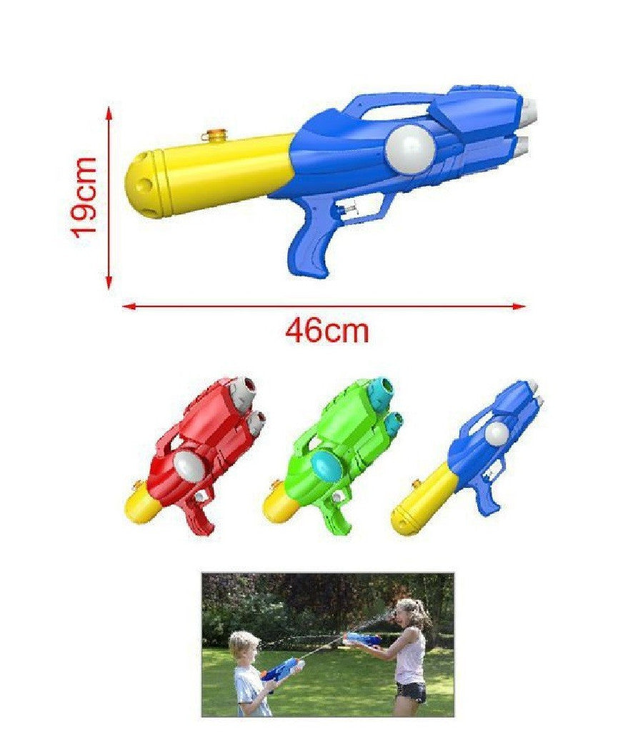 Pistola Ad Acqua Con Serbatoio 46x19cm Bambini Estate Colori Assortiti 2904371         