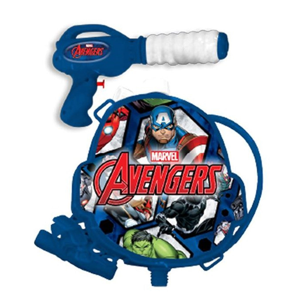 Trade Shop - Pistola Ad Acqua Con Zainetto Grafica Avengers 1200 Ml Gioco Bambini Estate 215440 -