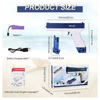 Trade Shop - Pistola Ad Acqua Elettrica Giocattolo Per Bambini Potente Per Feste Spiaggia Estiva -
