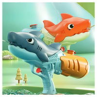 Trade Shop - Pistola Ad Acqua Giocattolo Per Bambini Gioco Estate A Forma Di Squalo 23.5cm 618555 -