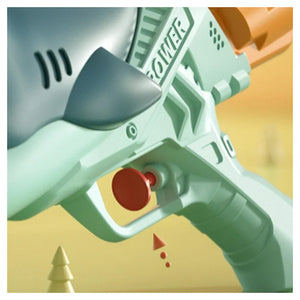Trade Shop - Pistola Ad Acqua Giocattolo Per Bambini Gioco Estate A Forma Di Squalo 23.5cm 618555 -