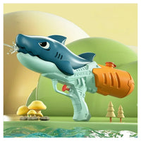 Trade Shop - Pistola Ad Acqua Giocattolo Per Bambini Gioco Estate A Forma Di Squalo 23.5cm 618555 -