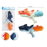 Trade Shop - Pistola Ad Acqua Giocattolo Per Bambini Gioco Estate A Forma Di Squalo 23.5cm 618555 -
