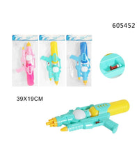 Trade Shop - Pistola Ad Acqua Serbatoio 39x19cm Giocattolo Bambini Estate Vari Colori 605452 -