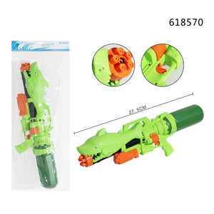 Trade Shop - Pistola Ad Acqua Squalo Giocattolo Per Bambini Estate Grande Capacità 27.5cm 618570 -