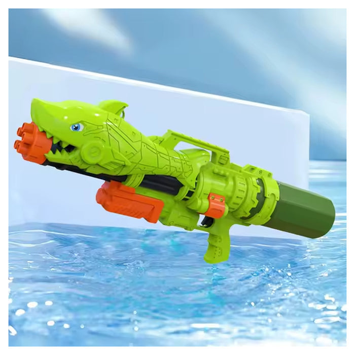 Trade Shop - Pistola Ad Acqua Squalo Giocattolo Per Bambini Estate Grande Capacità 27.5cm 618570 -