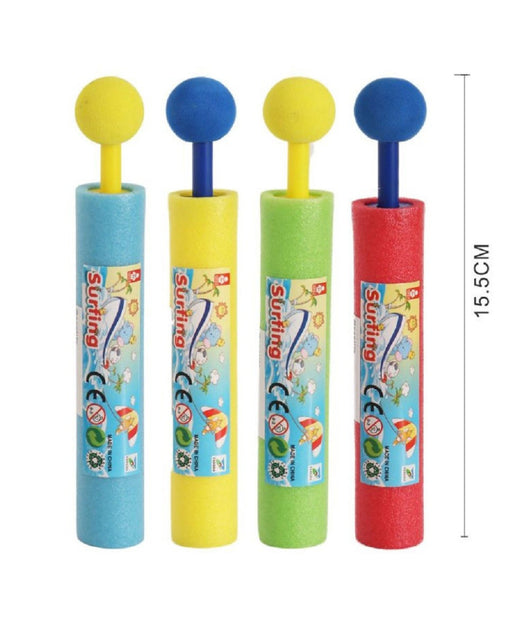 Trade Shop - Pistola Ad Acqua Tubo 15.5cm Manico A Pomello Bambini Schiuma Gioco Estate 605464 -