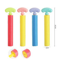 Trade Shop - Pistola Ad Acqua Tubo 30x4cm Manico Bambini Schiuma Gioco Giardino Estate 605456 -
