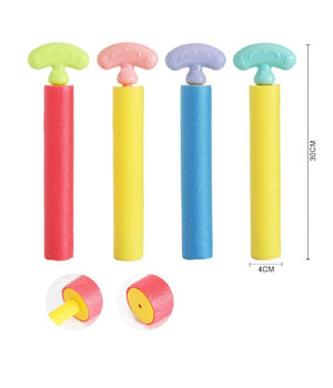 Trade Shop - Pistola Ad Acqua Tubo 30x4cm Manico Bambini Schiuma Gioco Giardino Estate 605456 -