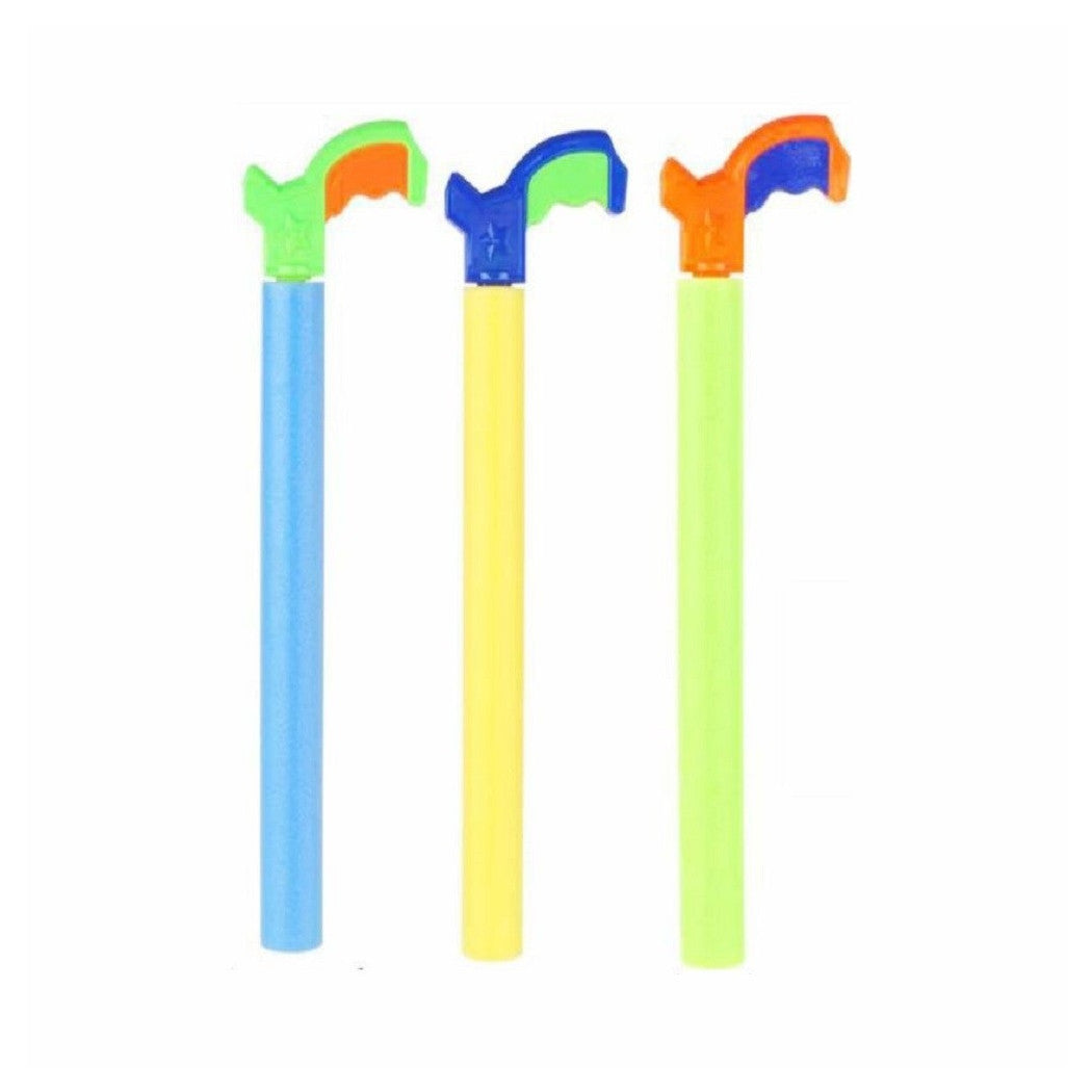 Trade Shop - Pistola Ad Acqua Tubo 44x4cm Manico Schiuma Gioco Giardino Estate Bambini 605466 -