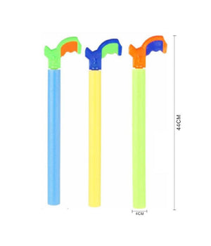 Trade Shop - Pistola Ad Acqua Tubo 44x4cm Manico Schiuma Gioco Giardino Estate Bambini 605466 -