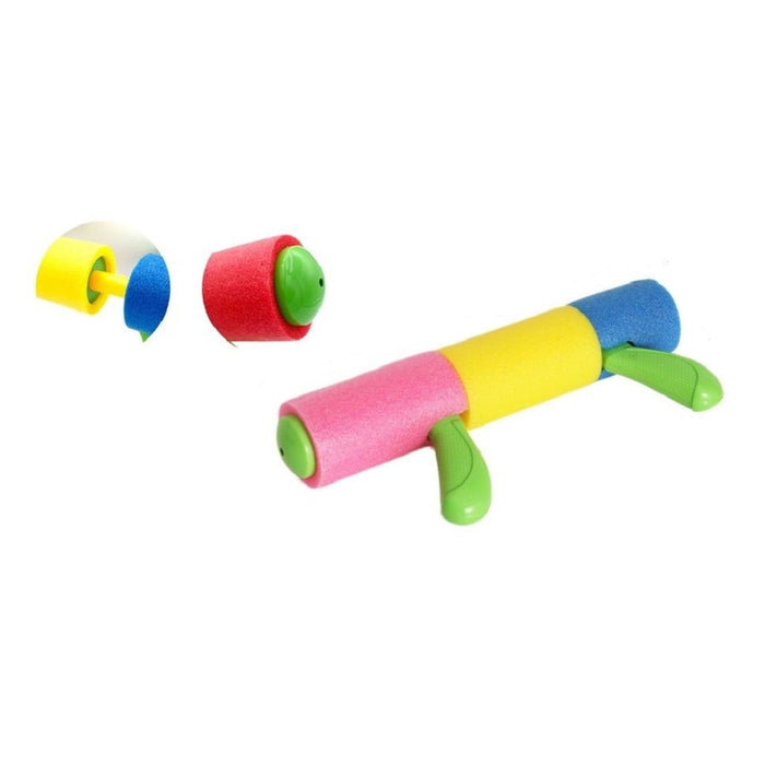 Trade Shop - Pistola Ad Acqua Tubo In Gommapiuma Colorata Manico 25x5cm Giochi Bambini 605473 -