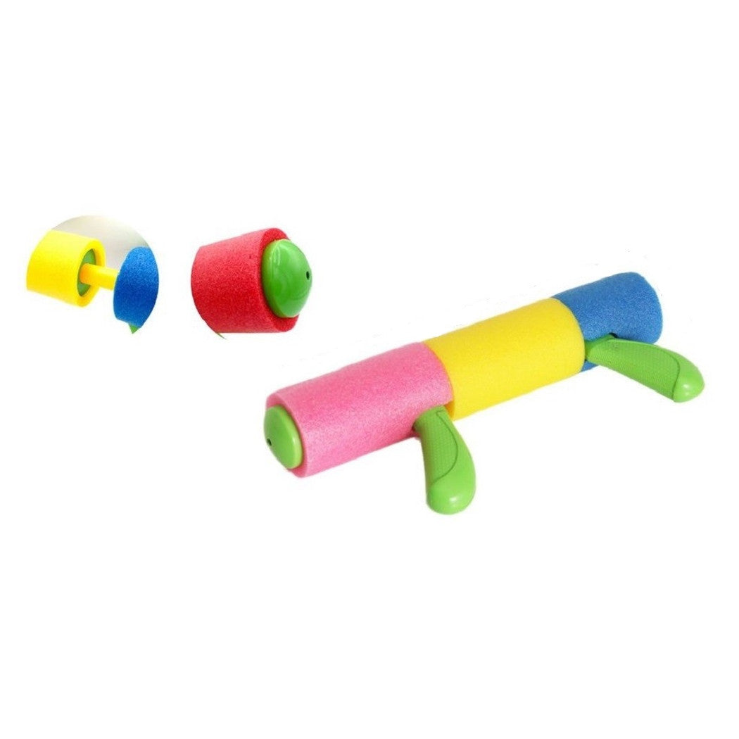 Trade Shop - Pistola Ad Acqua Tubo In Gommapiuma Colorata Manico 30x5cm Giochi Bambini 605475 -