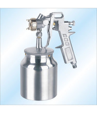Pistola Aerografo Ad Aria Spruzzo In Metallo Compressa Serbatoio Per Verniciare         