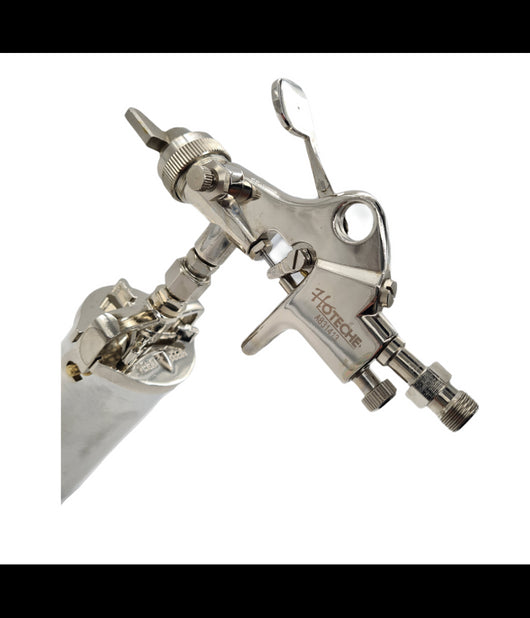 Trade Shop - Pistola Aerografo Verniciatura A Spruzzo Professionale 1.5 Mm 200 Ml A831413 -