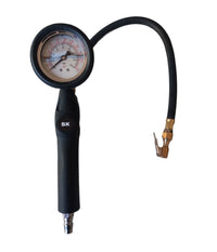 Pistola Aria Con Manometro Professionale 0-16 Bar 0-230 Psi Liquido Anti-shock         