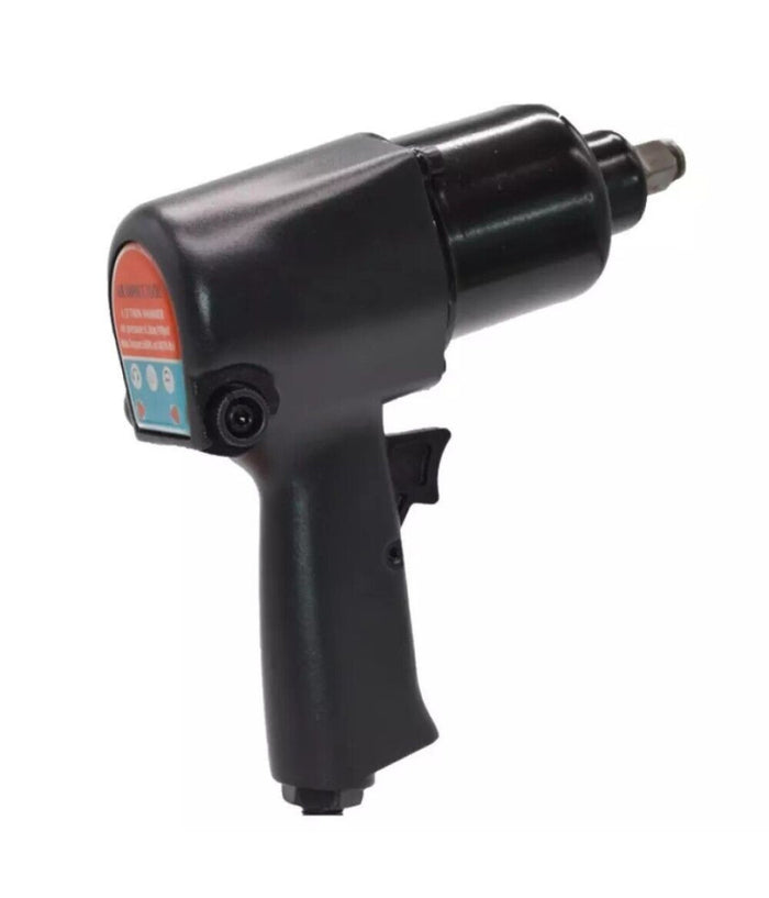 Pistola Avvitatore Pneumatico Ad Aria 650nn 1/2" Con 10 Bussole Valigetta 88797         