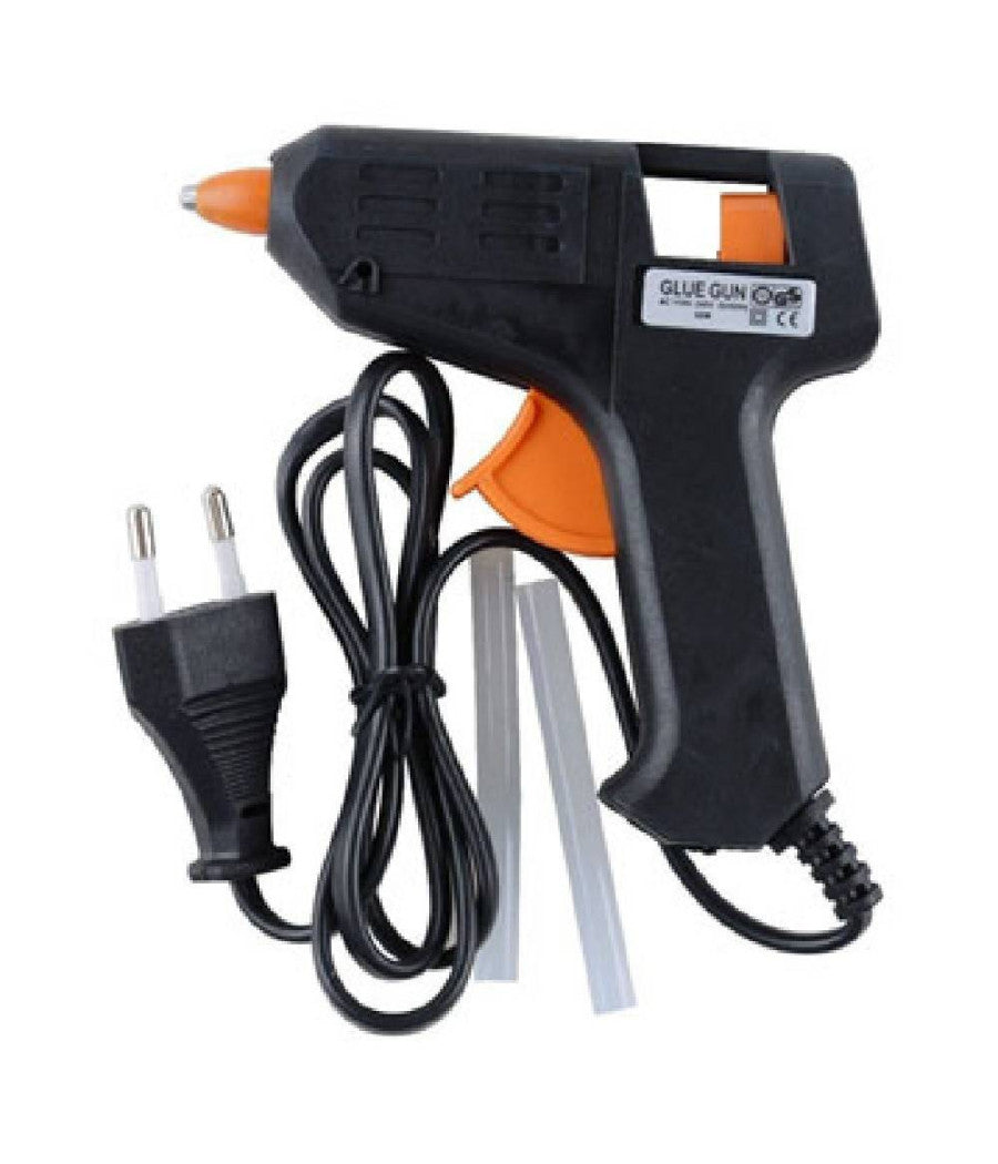 Pistola Colla A Caldo 60 Watt Incollatrice Termocollante Con 2 Stick 92283         