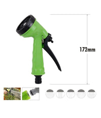 Pistola Di Spruzzo 5 Funzioni Per Irrigazione Giardino In Plastica 172mm 90012         