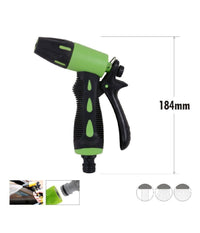 Pistola Di Spruzzo Da Giardino Alta Pressione 3 Getti Regolabile 184 Mm 90011         