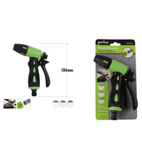 Pistola Di Spruzzo Da Giardino Alta Pressione 3 Getti Regolabile 184 Mm 90011         