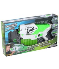 Pistola Giocattolo Per Bambini 10 Colpi Munizioni In Gomma 27cm Gioco Bambino         