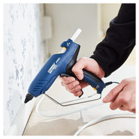 Trade Shop - Pistola Incollatrice Eg313 Compatta Professionale Per Fissare Cavi Coprifili Zoccolini Decori -