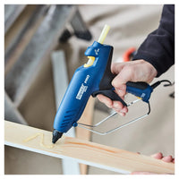 Trade Shop - Pistola Incollatrice Eg313 Compatta Professionale Per Fissare Cavi Coprifili Zoccolini Decori -