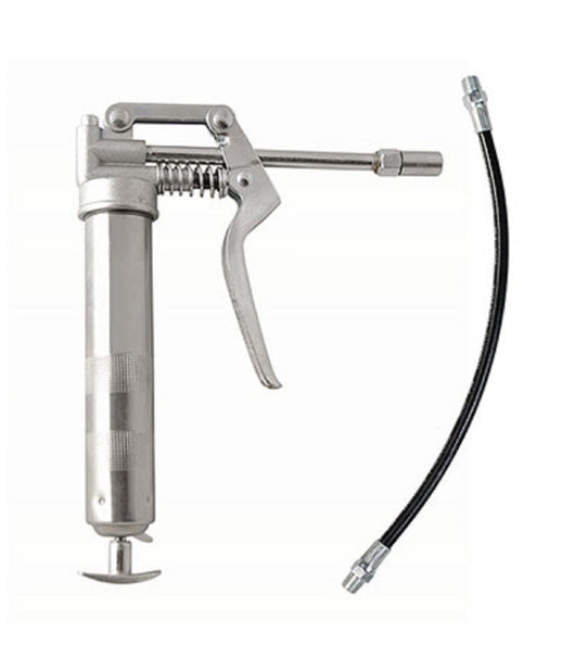 Pistola Ingrassatrice 93gr Manuale Pompa Ingrassatore Flessibile Testina Rigida         
