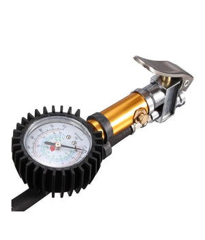 Pistola Manometro Gonfiaggio Sconfiaggio Ruote Auto Compressori Attacco 1/4"         