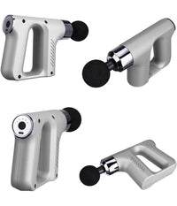 Pistola Massaggiante Professionale 4 Testine 5 Velocità  Fascial Gun Ricaricabile         