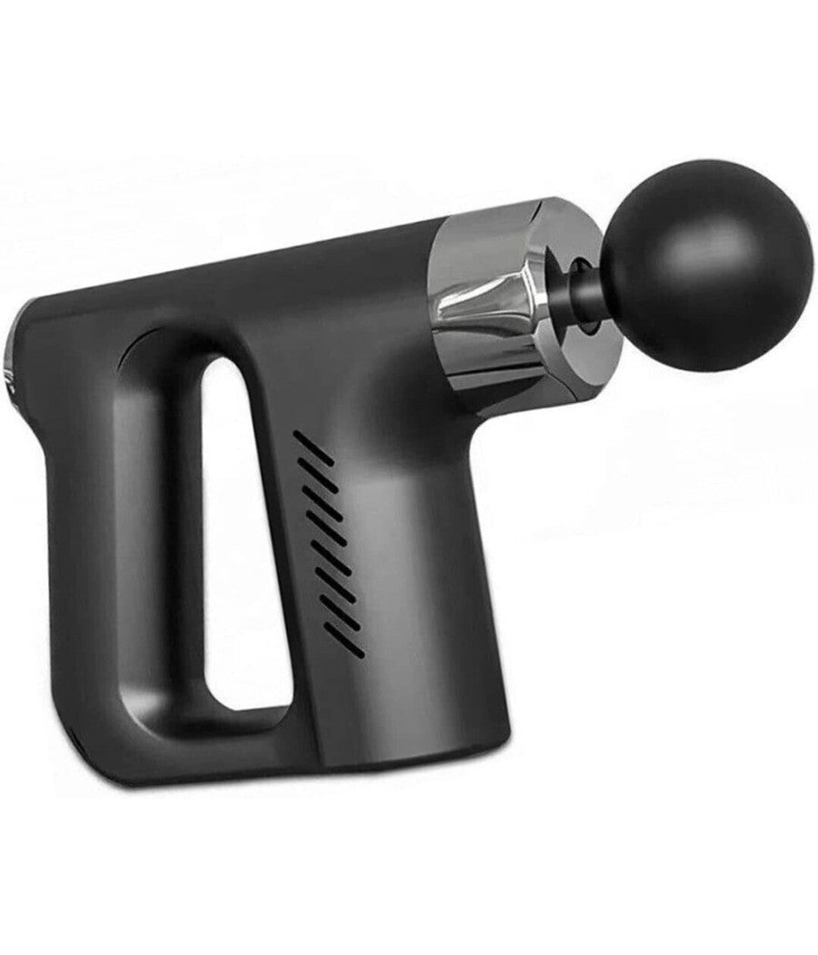 Pistola Massaggiante Professionale 4 Testine 5 Velocità  Fascial Gun Ricaricabile         