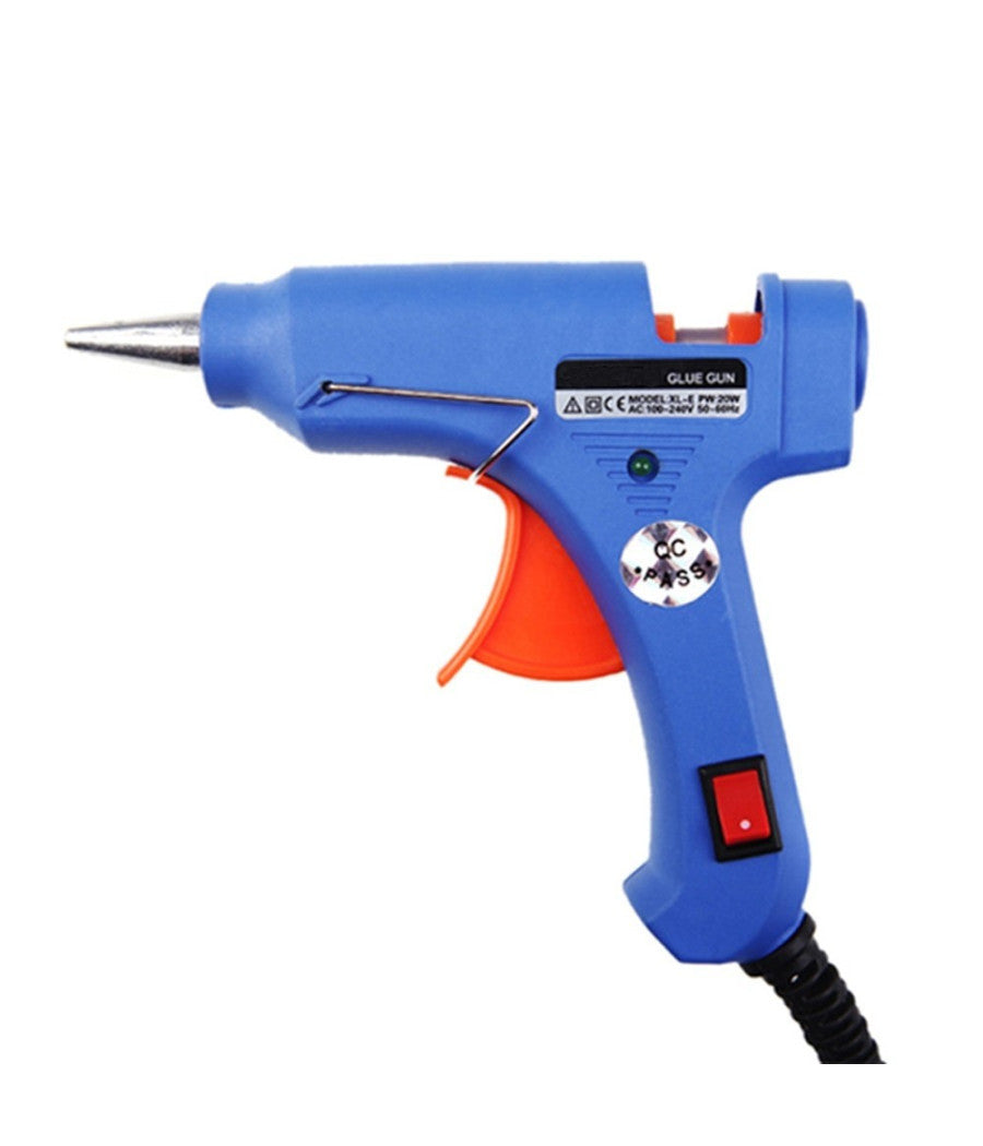 Pistola Per Colla A Caldo 65 Watt Incollatrice Termica Termocollante Lavoretti         