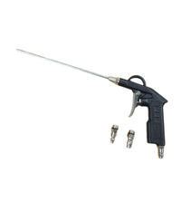 Pistola Per Compressore Soffiaggio Aria Con Accessori Beccuccio Lungo 200mm         