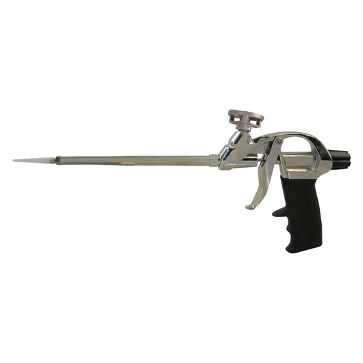 'PISTOLA PER SCHIUMA POLIURETANICA leva in metallo'