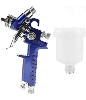 Pistola Per Verniciare A Spruzzo Professionale Aerografo 125ml Ugello Riparazione Auto         