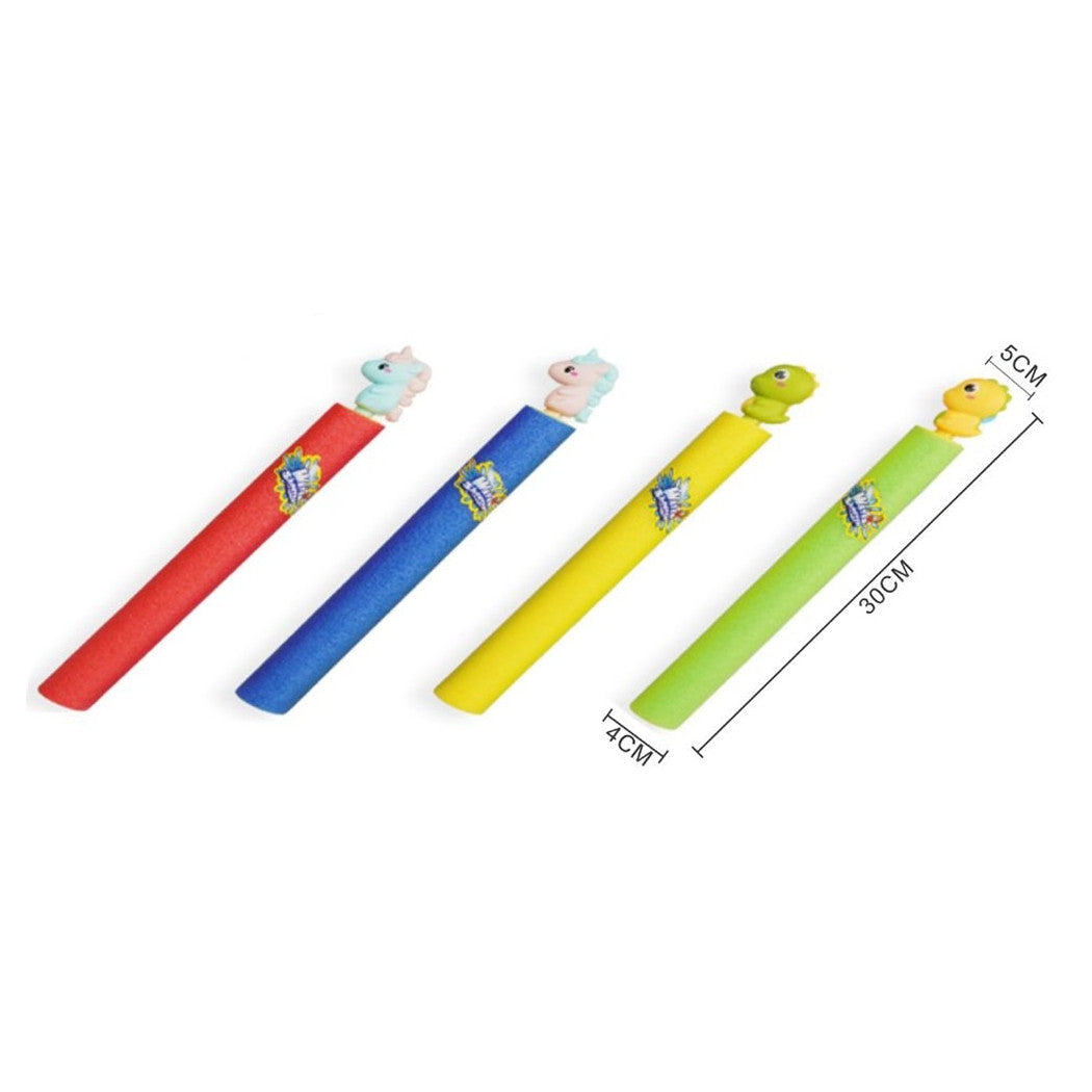 Trade Shop - Pistola Pompa Acqua 30cm Schiuma Spruzzatore Con Dinosauri Unicorni Gioco Estivo 618573 -