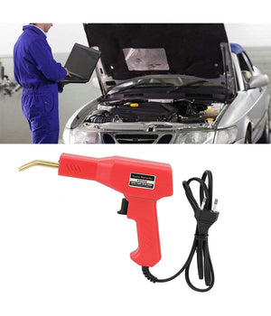 Pistola Saldatore Saldatrice Per Plastiche Auto Paraurti 50w Con Kit Riparazione         