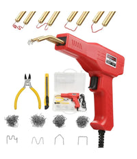 Pistola Saldatore Saldatrice Per Plastiche Auto Paraurti 50w Con Kit Riparazione         