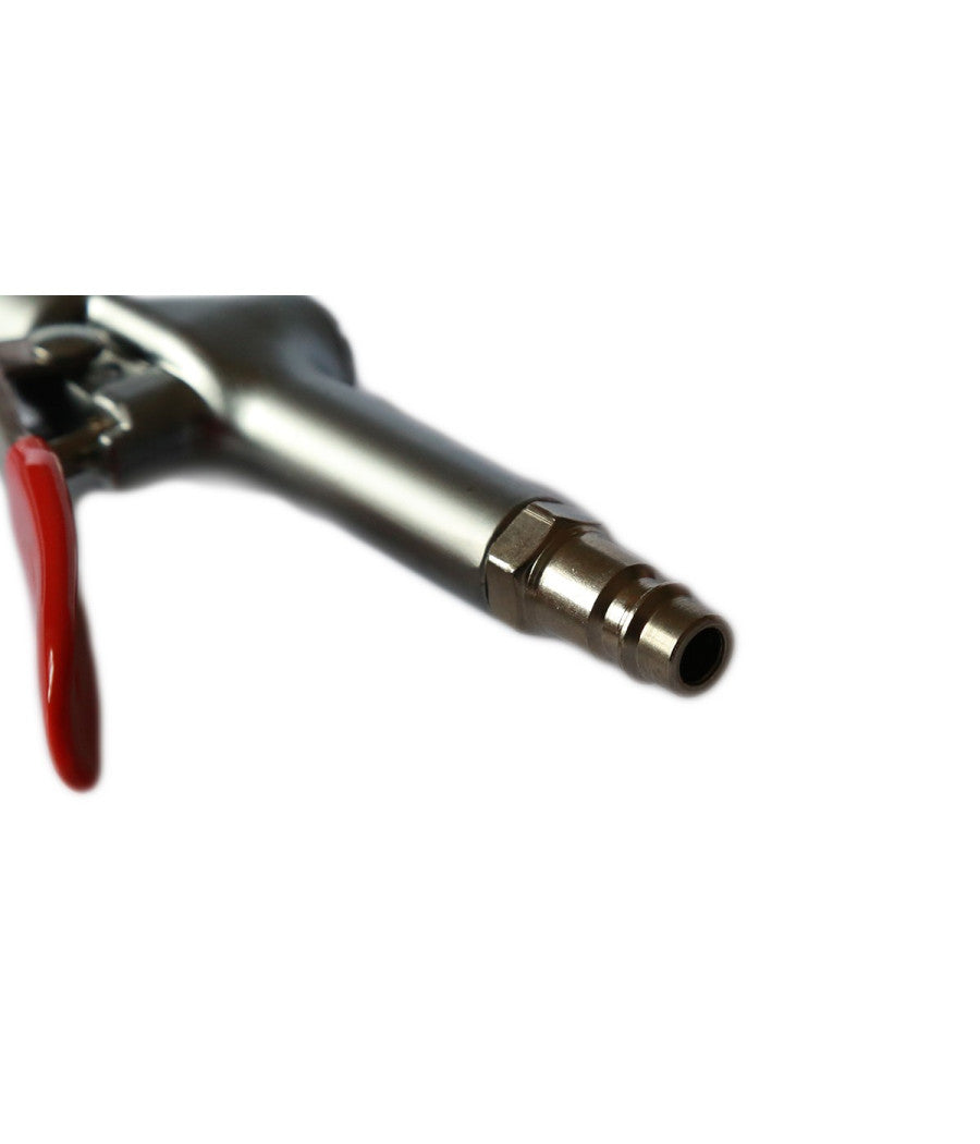 Pistola Soffiaggio Aria Compressa Per Compressore Innesto Rapido Canna 120mm         