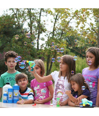 Pistola Spara Bolle Di Sapone Con Luci E Flacone 60 Ml Made In Italy Giocattoli         