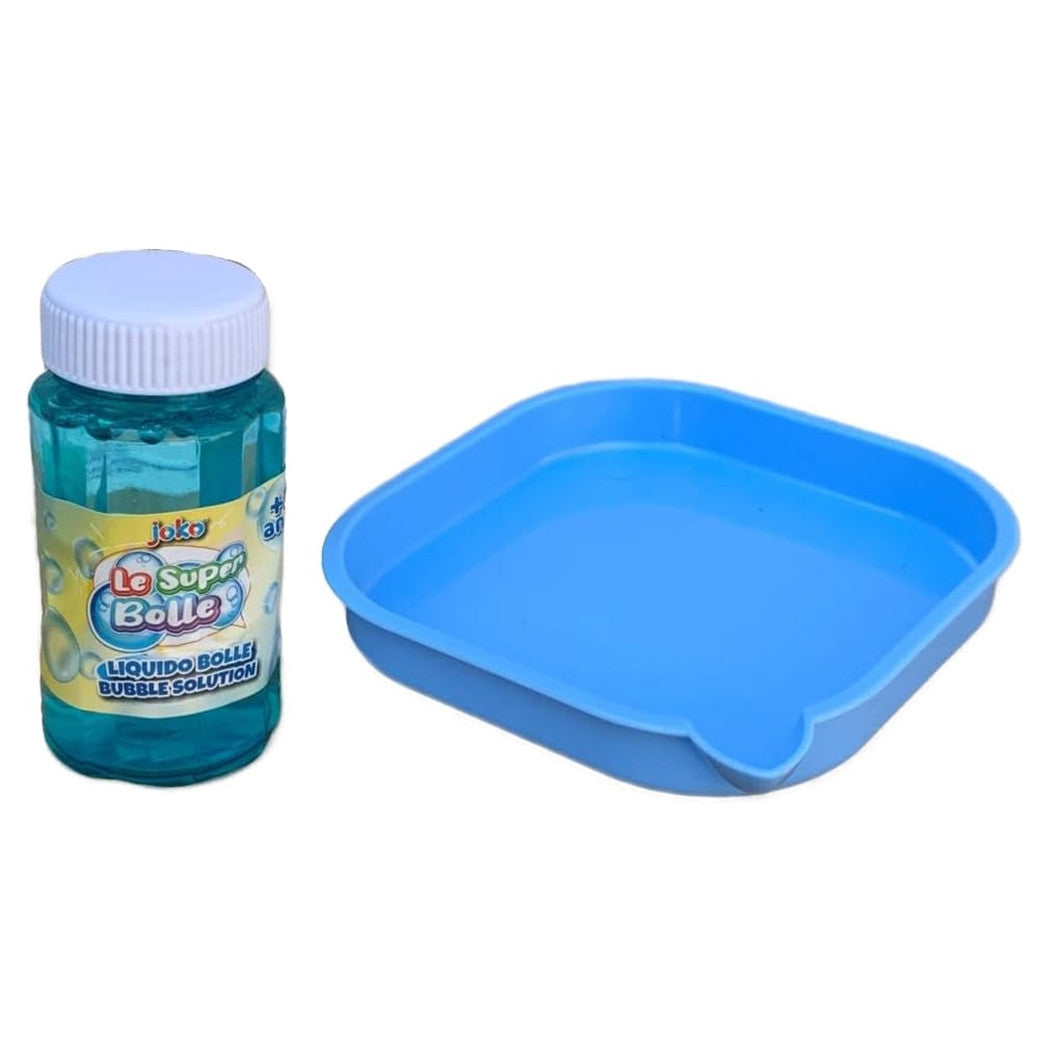 Trade Shop - Pistola Sparabolle Di Sapone A 36 Fori Da 50ml A Pile Gioco Per Bambini 2 Colori 807632 -