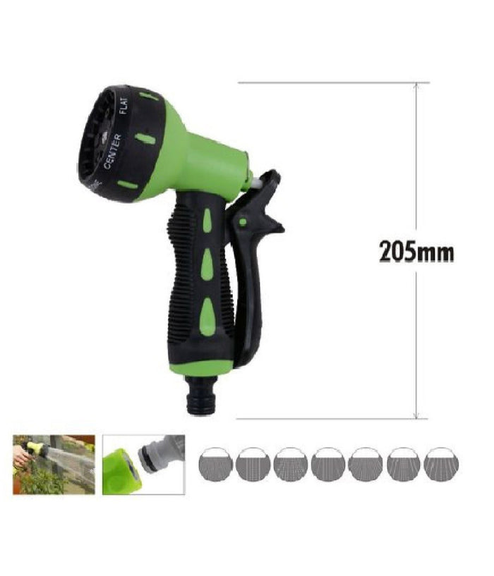 Pistola Spruzzo A 7 Getti Irrigazione Tubo Pompa Acqua Giardino Regolabile 90010         