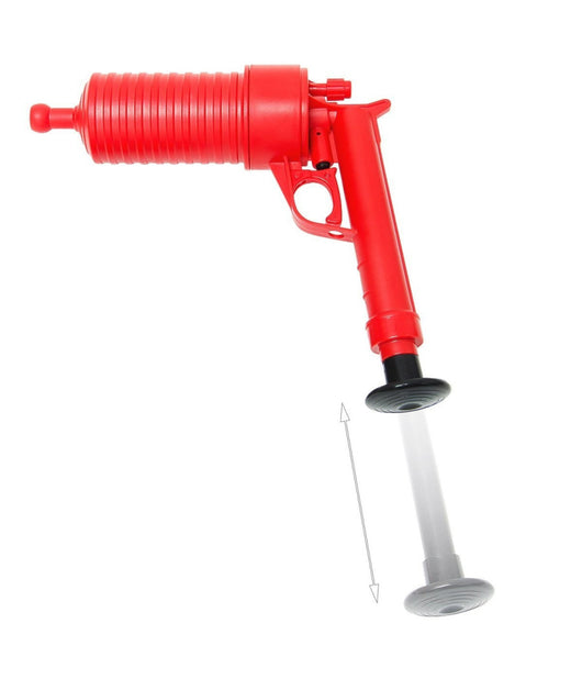 Pistola Stura Lavandini Wc A Pressione Sgombratubi Aria Compressa Manuale         