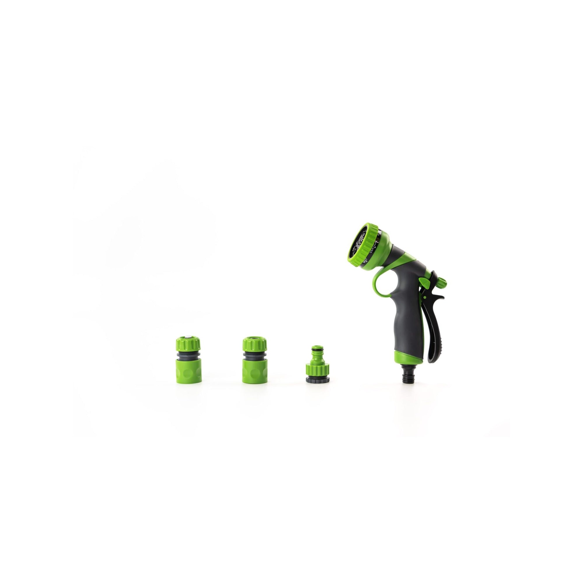 Pistola di spruzzatura e pulizia - Suan - 8 getti - Kit completo di raccordi